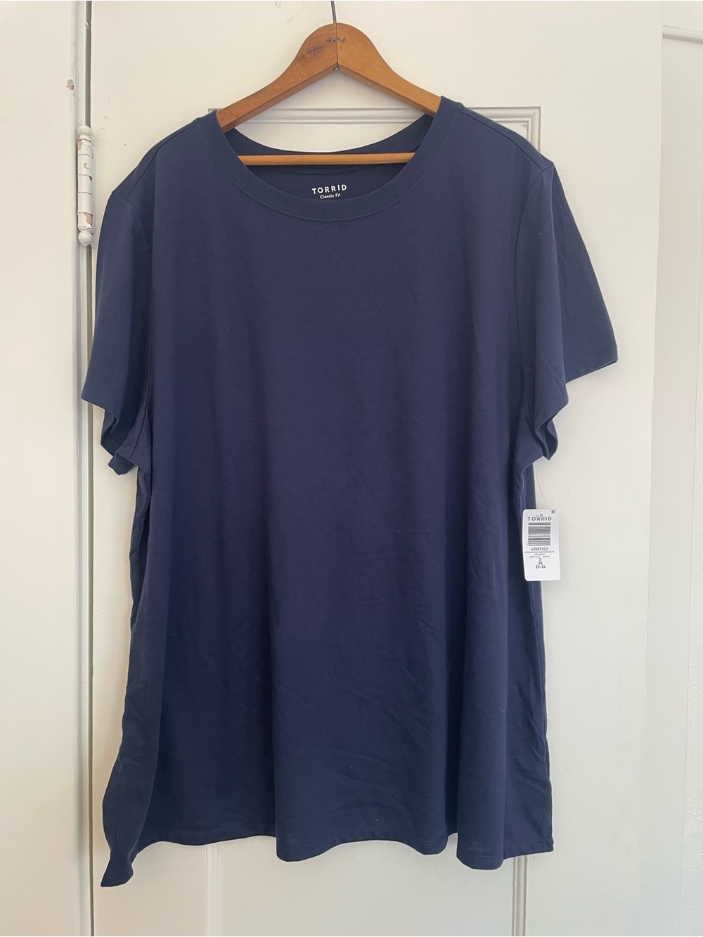 NWT Torrid Classic Navy Blue Tee | 3X